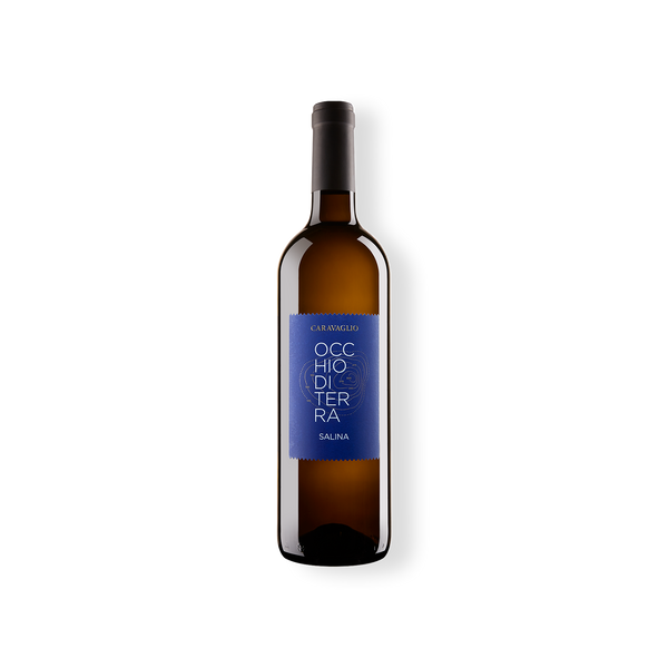 Flasche Weißwein, Salina Occhio di Terra IGP vom Weingut Caravaglio aus der Rebsorte Malvasia di Lipari