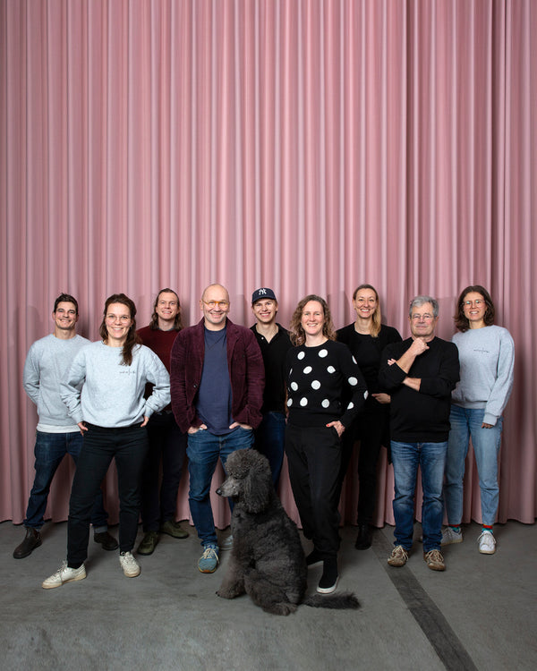 Gruppenfoto des Teams von Walter und Sohn