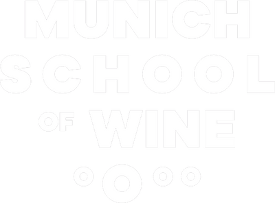 Logo der Munich School of Wine, die vom Inhaber von Walter und Sohn, Guido Walter, gegründet wurde.