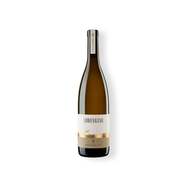 Flasche Weißwein, Löwengang Chardonnay Vignetti delle Dolomiti IGT aus Südtirol vom Weingut Alois Lageder
