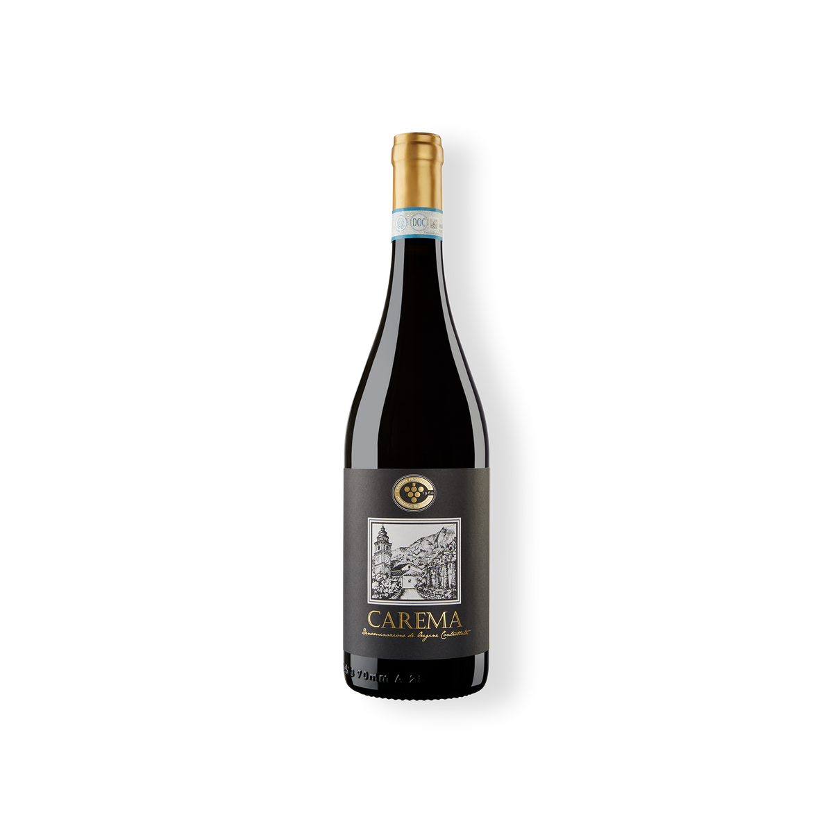 Rotweinflasche der Cantina Produttori Nebbiolo di Carema