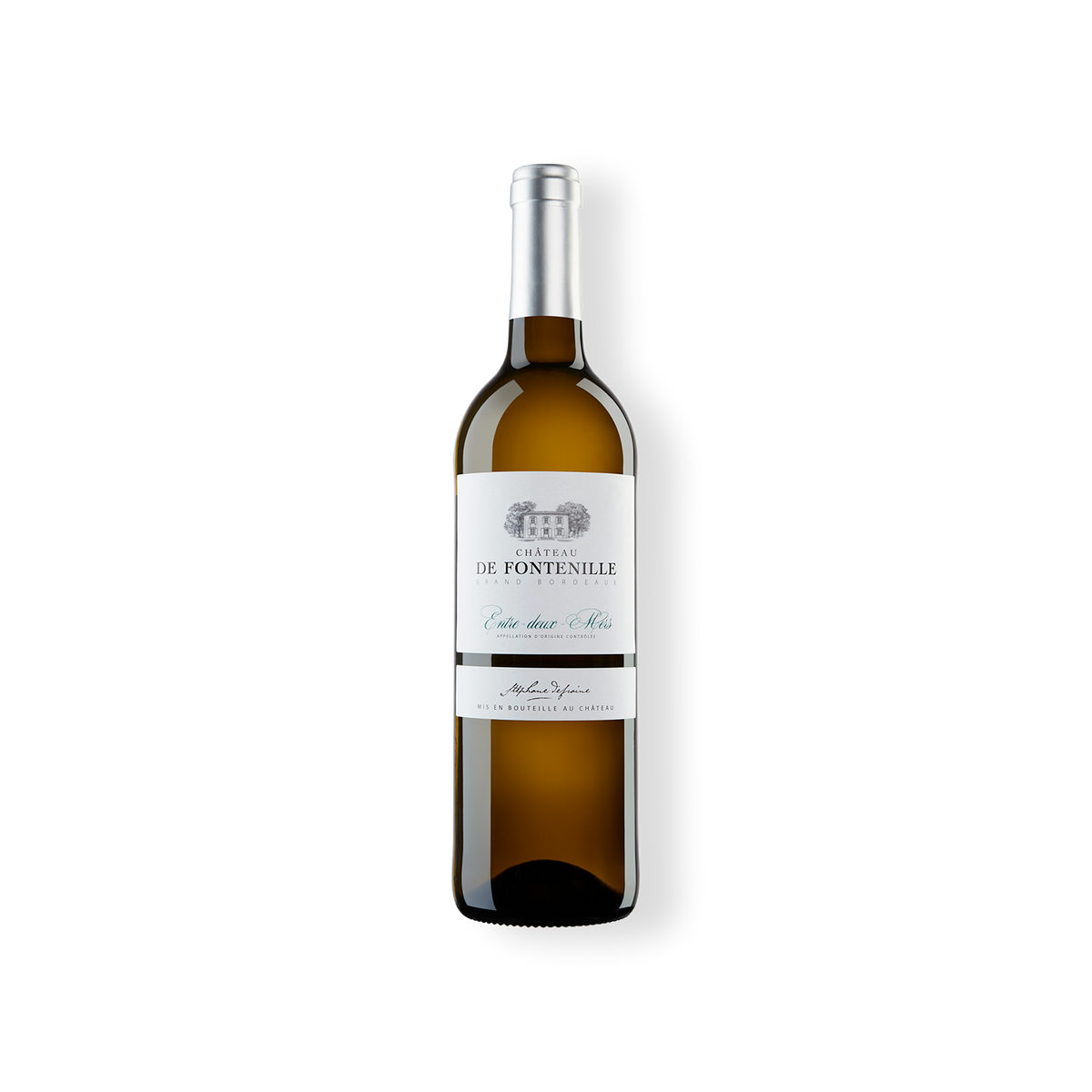 Weißweinflasche Entre-deux-Mers AOC vom Weingut Château de Fontenille.