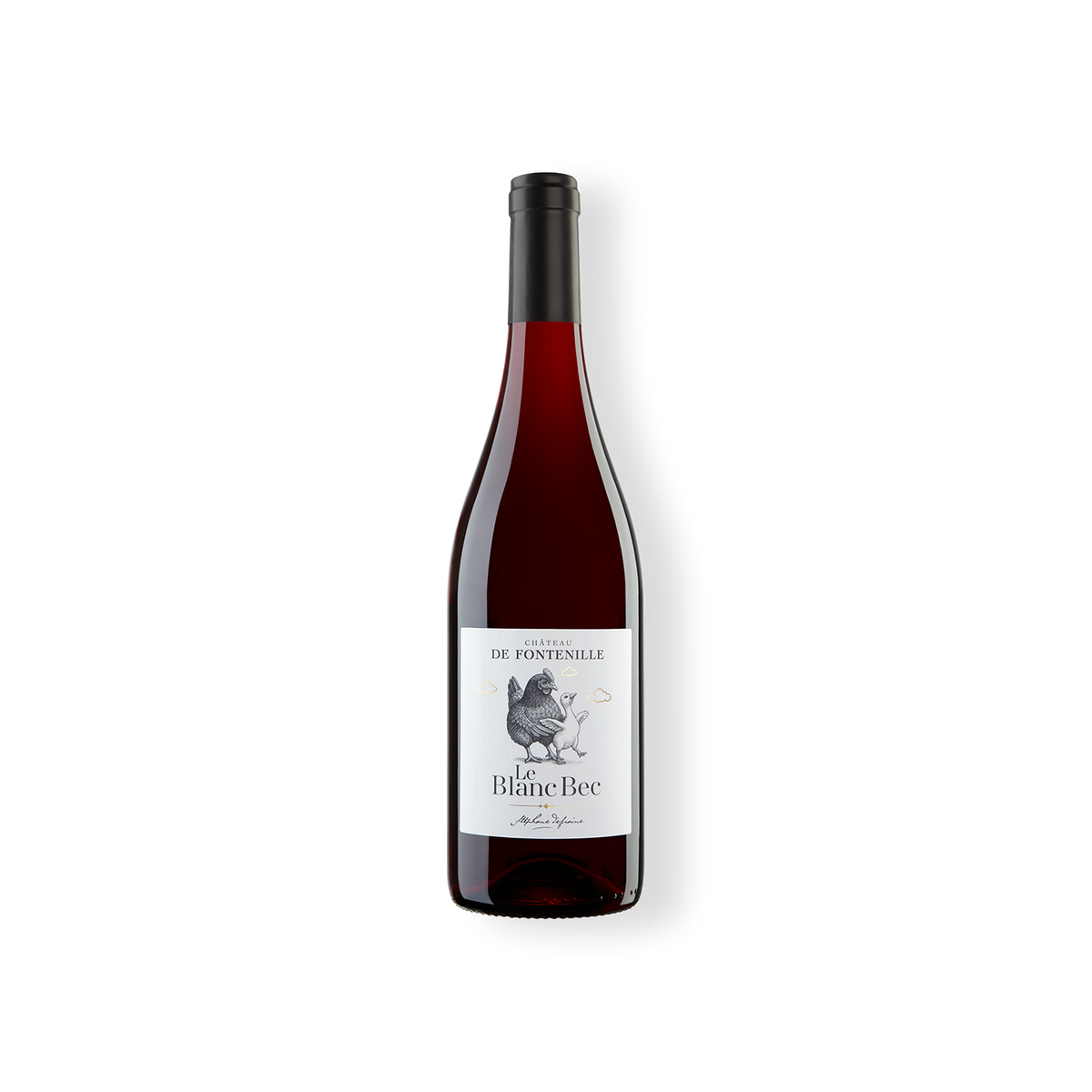 Rotweinflasche vom Weingut Château de Fontenille, - Le Blanc Bec - Bordeaux Claret AOC