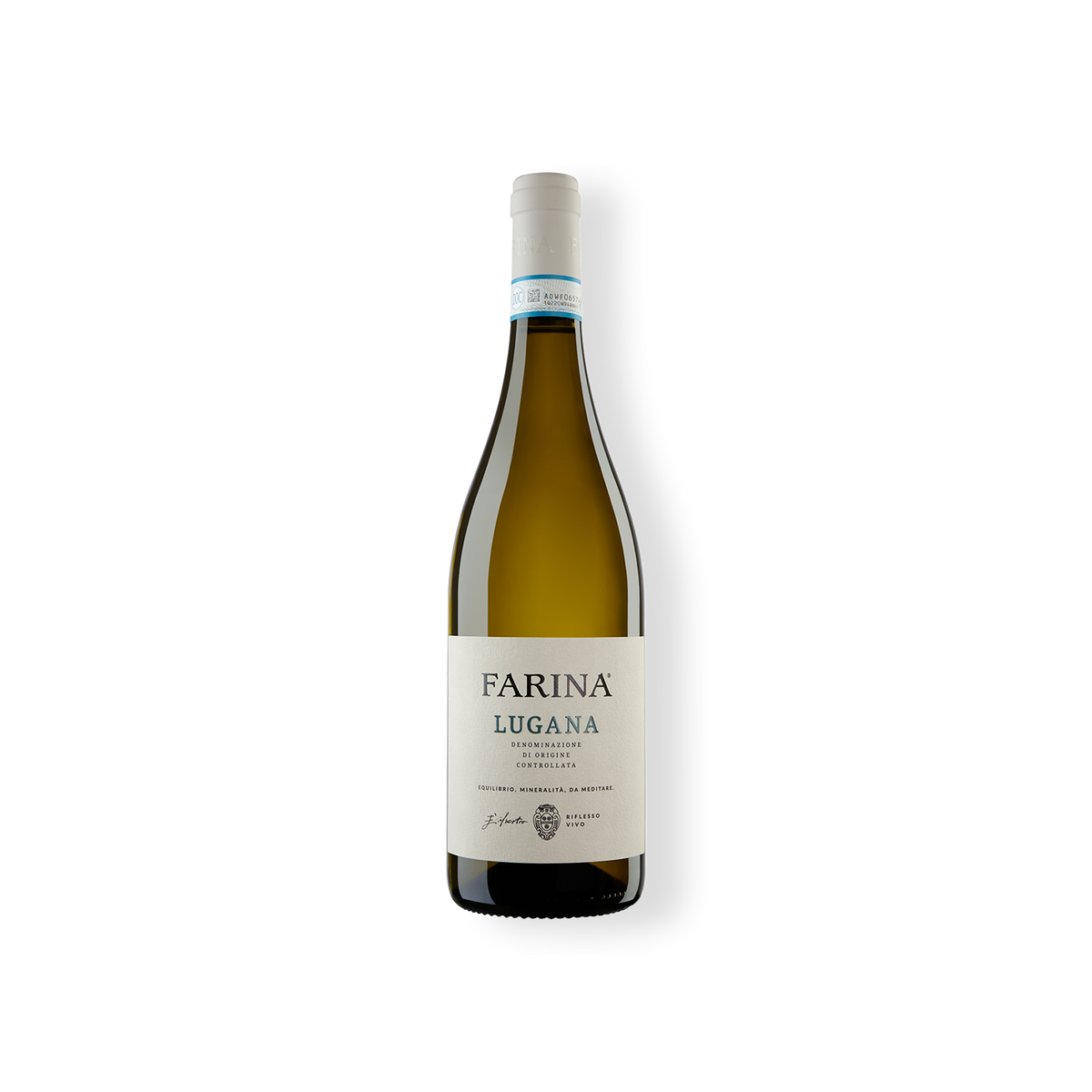 Weinflasche vom Weingut Farina, Lugana DOC aus der Region Venetien