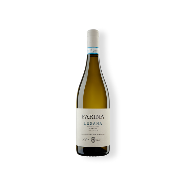 Weinflasche vom Weingut Farina, Lugana DOC aus der Region Venetien