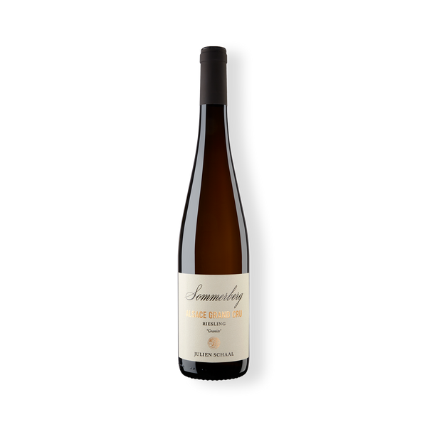 Weinflasche vom Weingut Vins Schaal, Riesling Sommerberg Alsace Grand Cru sec AOP, Julien Schaal