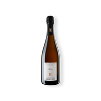 Foto einer Flasche Rosé Champagner vom Weingut Nicolas Maillart, Champagne Extra Brut Rosé Grand Cru