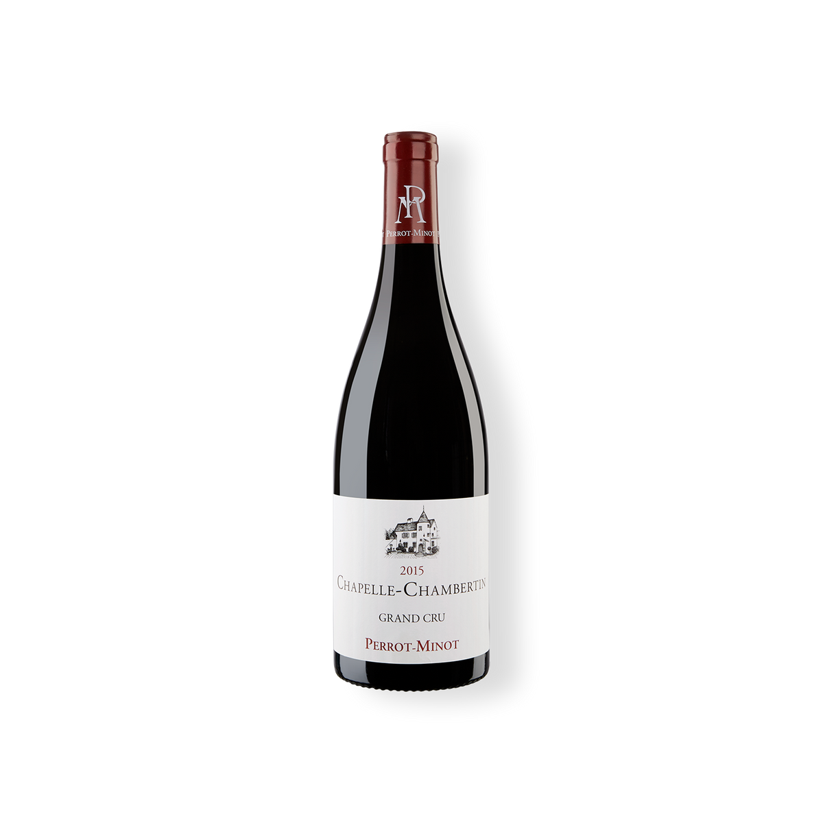 Rotweinflasche vom Weingut Perrot-Minot, Chapelle-Chambertin Grand Cru AC 