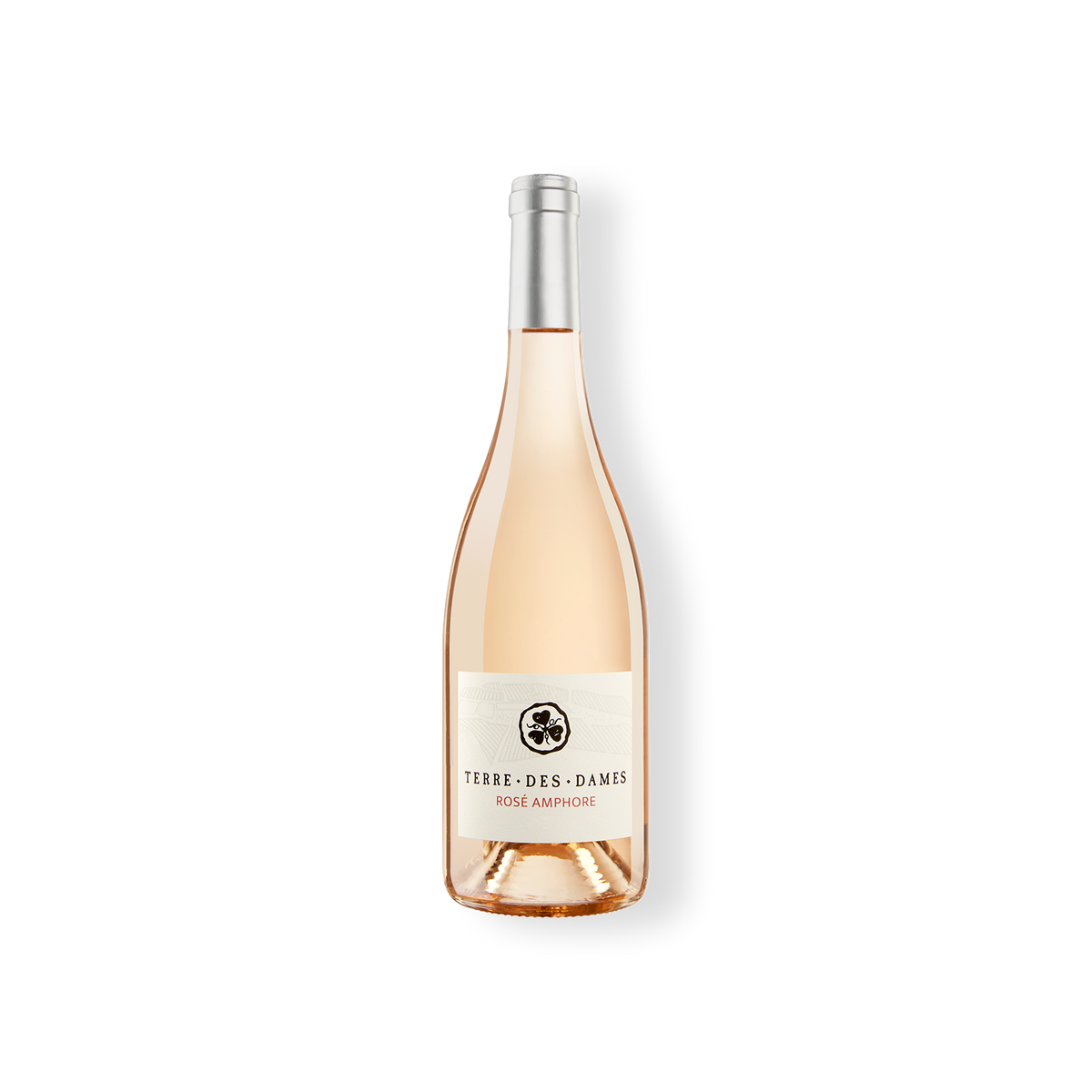 Roséweinflasche vom Weingut Terre des Dames, Rosé Amphore Côteaux Languedoc