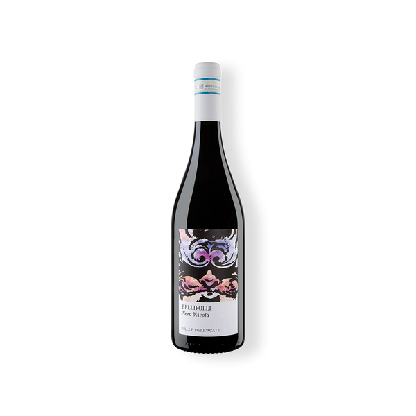 Rotweinflasche vom Weingut Valle dell'Acate, Nero D’Avola  Bellifolli Sicilia DOC 