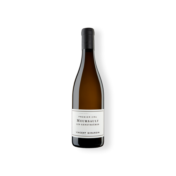 Flasche Weißwein Meursault Les Genevrières vom Weingut Vincent Girardin.