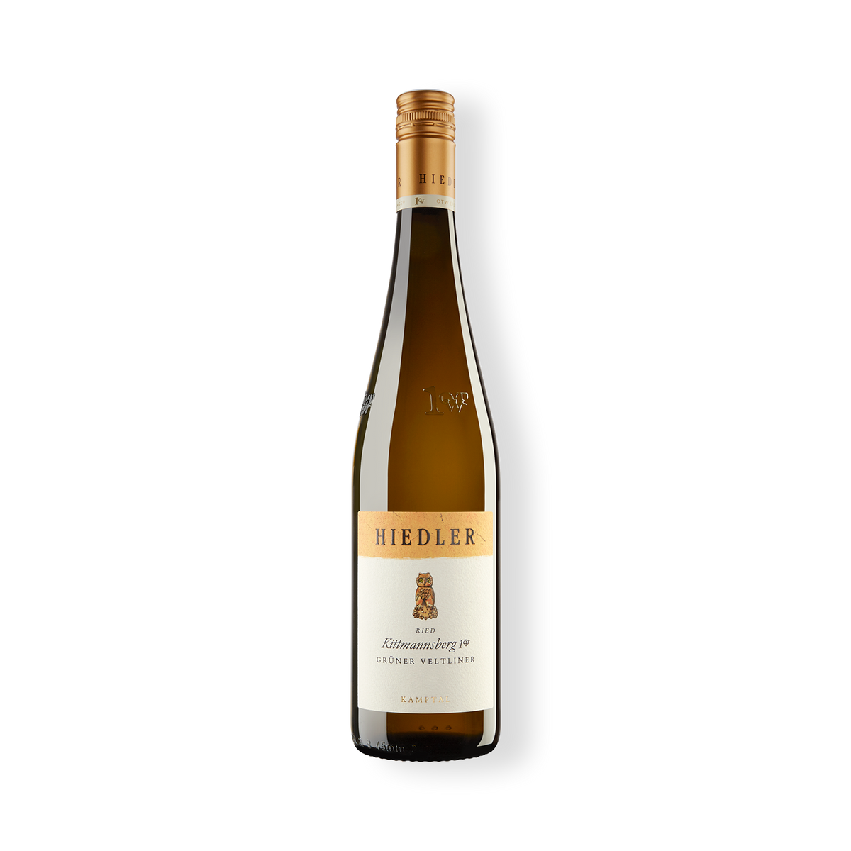 Weinflasche vom Weingut Hiedler, Ried Kittmannsberg Grüner Veltliner Kamptal DAC 1ÖTW